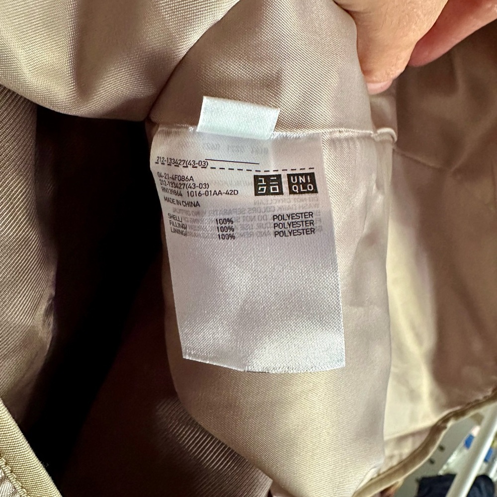 Uniqlo Ines de la Fressange Khaki Trench Coat - Picture 11 of 12